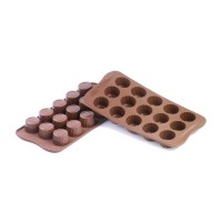 Chocolates silicone molds Choc Praliné Silikomart