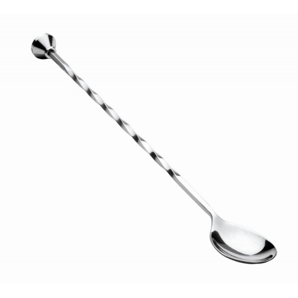 Curly cocktail spoon