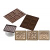 Moule chocolat silicone + livre recettes Silikomart