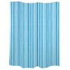 Blue shower curtains "Trazos"