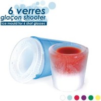 6 verres glaçon shooter