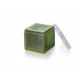 Râpe cube 3 faces avec recuperateur Microplane vert