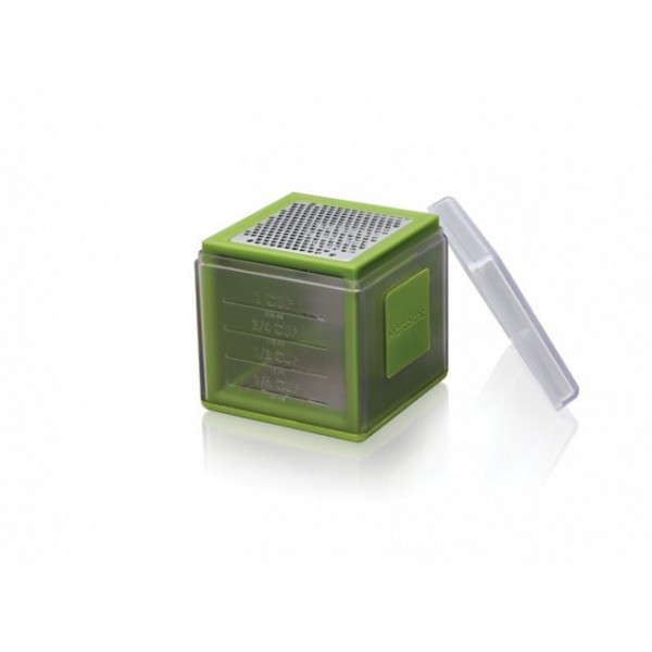 Green Microplane 3-in-1 cube grater