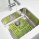 Sink saver tappetino verde/bianco per proteggere il lavabo Joseph 