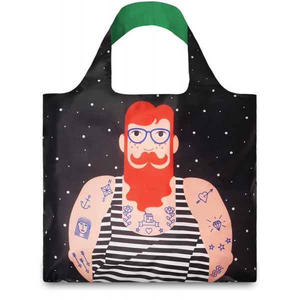 Collapsible bag Bearded sailor