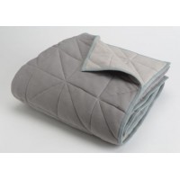 Blanket Chic reversible grey 130x170 cm