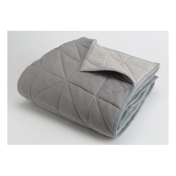 Blanket Chic reversible grey 130x170 cm
