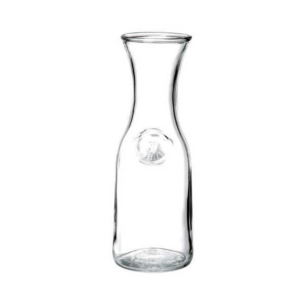 Garrafa de mesa vidrio 1 litro
