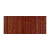 Alfombra tablillas bambú color nogal 75x175cm