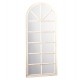 Espejo forma ventana vintage marco blanco 32,50x75h cm