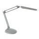 Lámpara de mesa flexo Stois gris plata LED 8W