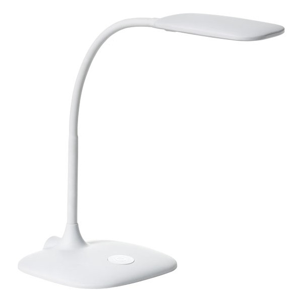 Lámpara de mesa flexo Bet blanco LED 6,5W