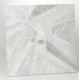 Lienzo cuadro abstracto tonos grises y plata 2 modelos 100x100 cm