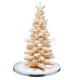 Set 5 cortadores metálicos forma estrella distintos tamaños para montar árbol Navidad 3D