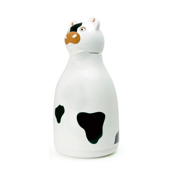 Termo jarra vaca Cow Helios 1 litro blanca