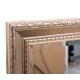 Espejo marco resina dorado relieve detalle clásico hojas 60x90cm