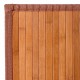 Alfombra tablillas bambú color natural 60x90cm