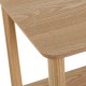 Mesa de centro baja rectangular madera pino 80x40x47,5h cm