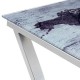 Mesa escritorio cristal templado Map 110x60x75cm