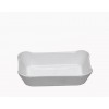 Bowl cuenco rectangular porcelana blanca 12,7x6,6x3h cm