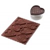 Stampo cioccolato in silicone + fresa biscotto tondo Dolce Vita Silikomart