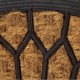 Felpudo semicírculo Albor fibre de coco y goma 60x40 cm